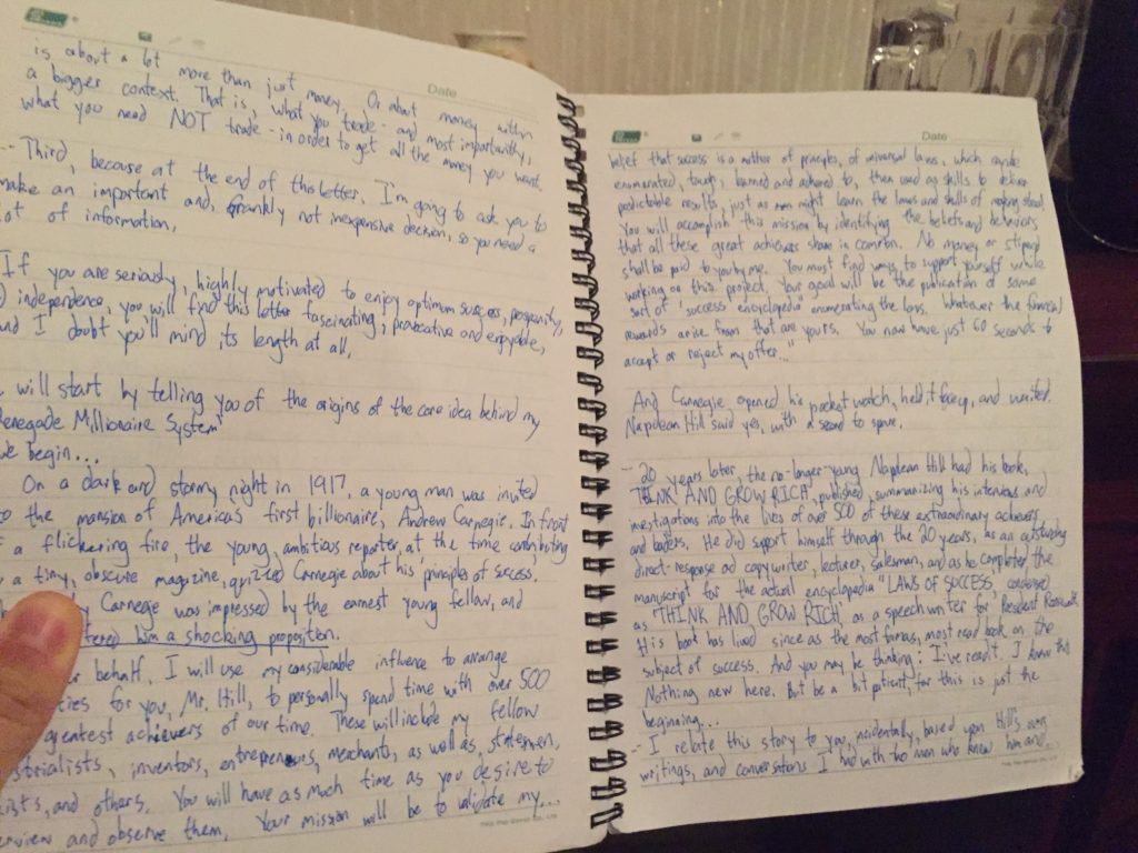 copying sales letters